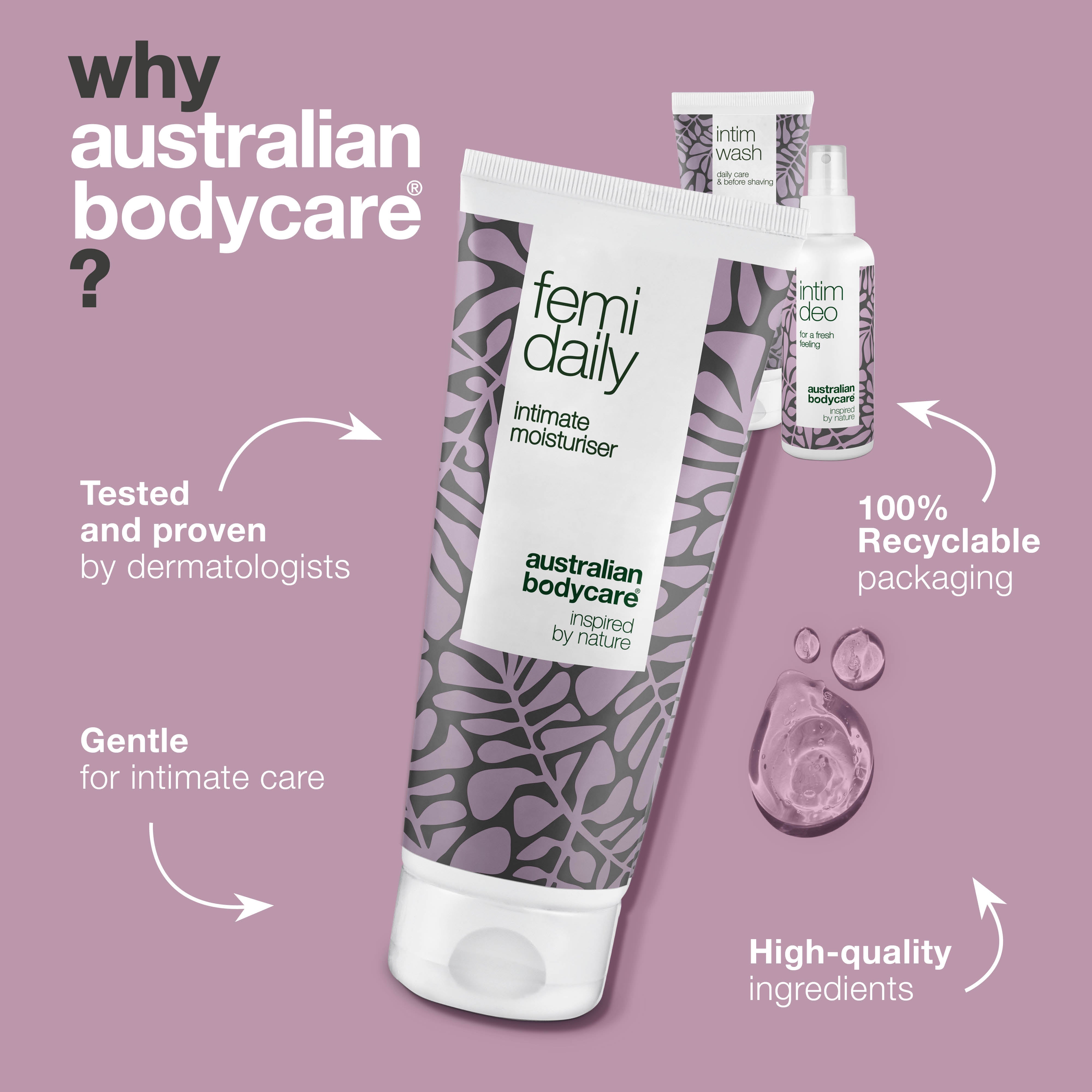 Balíček na starostlivosť o intímnu rovnováhu — Intímne produkty proti nežiaducemu zápachu, svrbeniu a páleniu.