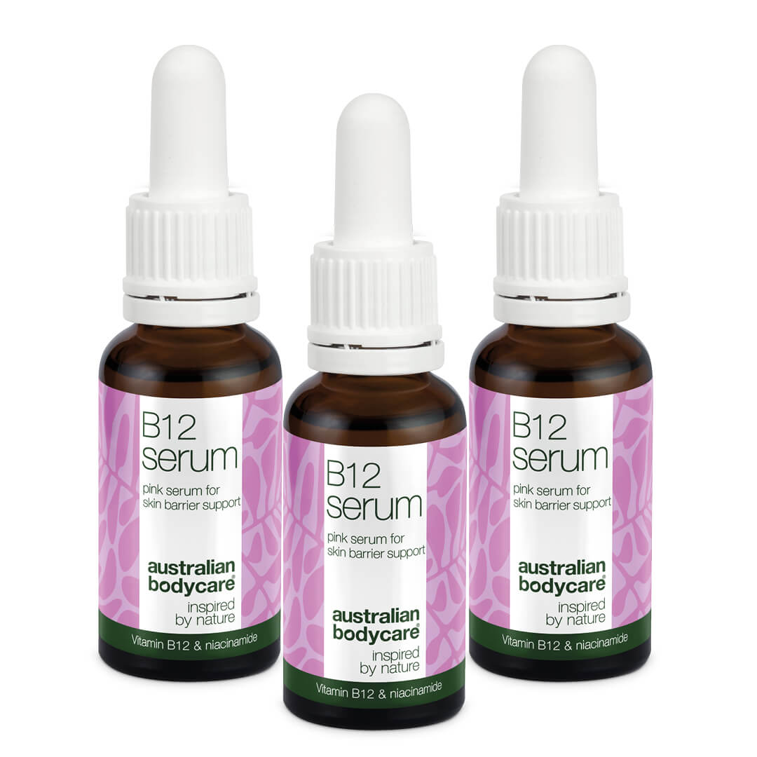 B12 Pink Sérum – Zmierňuje začervenanie a dodáva zdravý lesk — Sérum posilňuje kožnú bariéru, zmierňuje začervenanie a príznaky starnutia. Pre jemnú a žiarivú pleť.