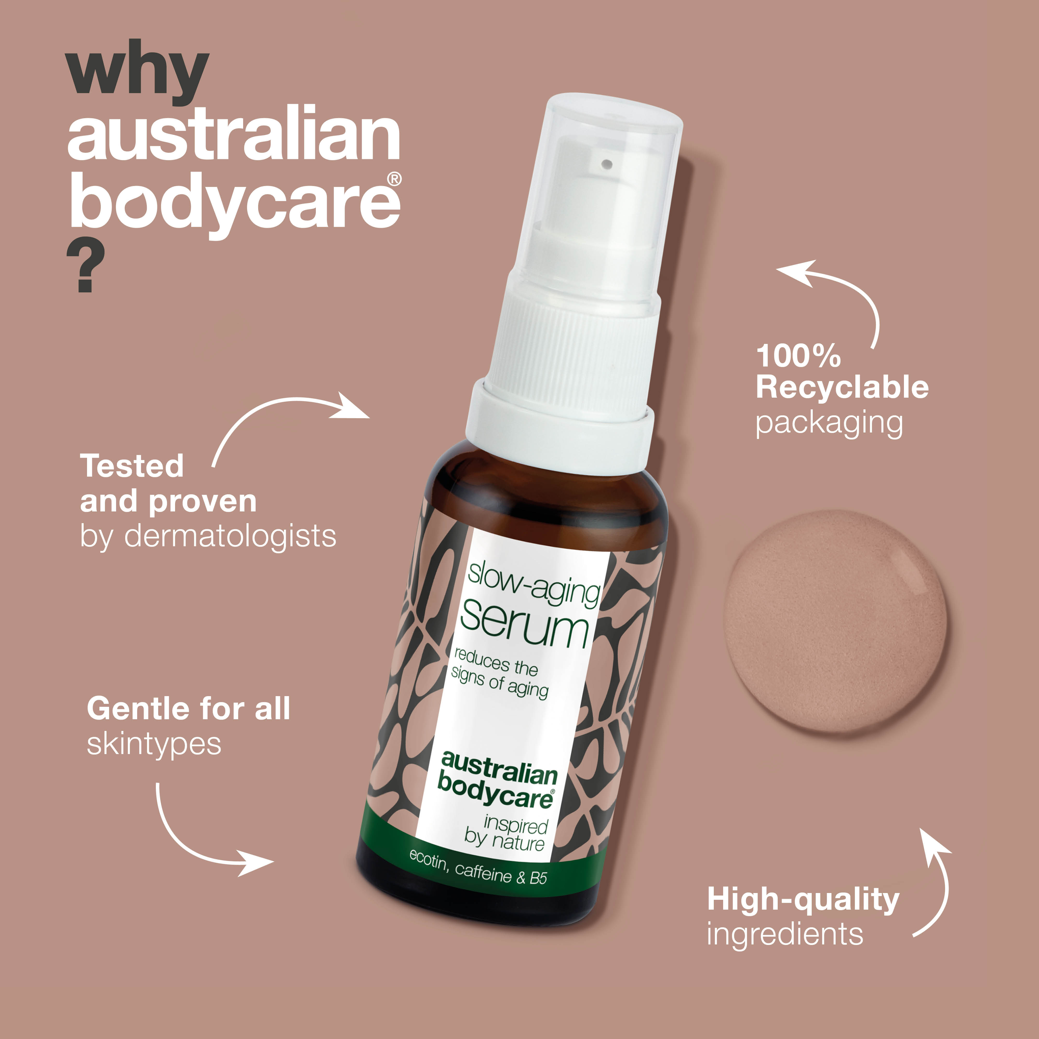Slow-aging Serum – Starostlivosť proti vráskam pre zrelú pleť (50+) — Slow-aging Serum hydratuje, osviežuje a redukuje viditeľné vrásky. Ideálne pre zrelú pleť 50+. Objednajte si teraz pre hladšiu pleť.