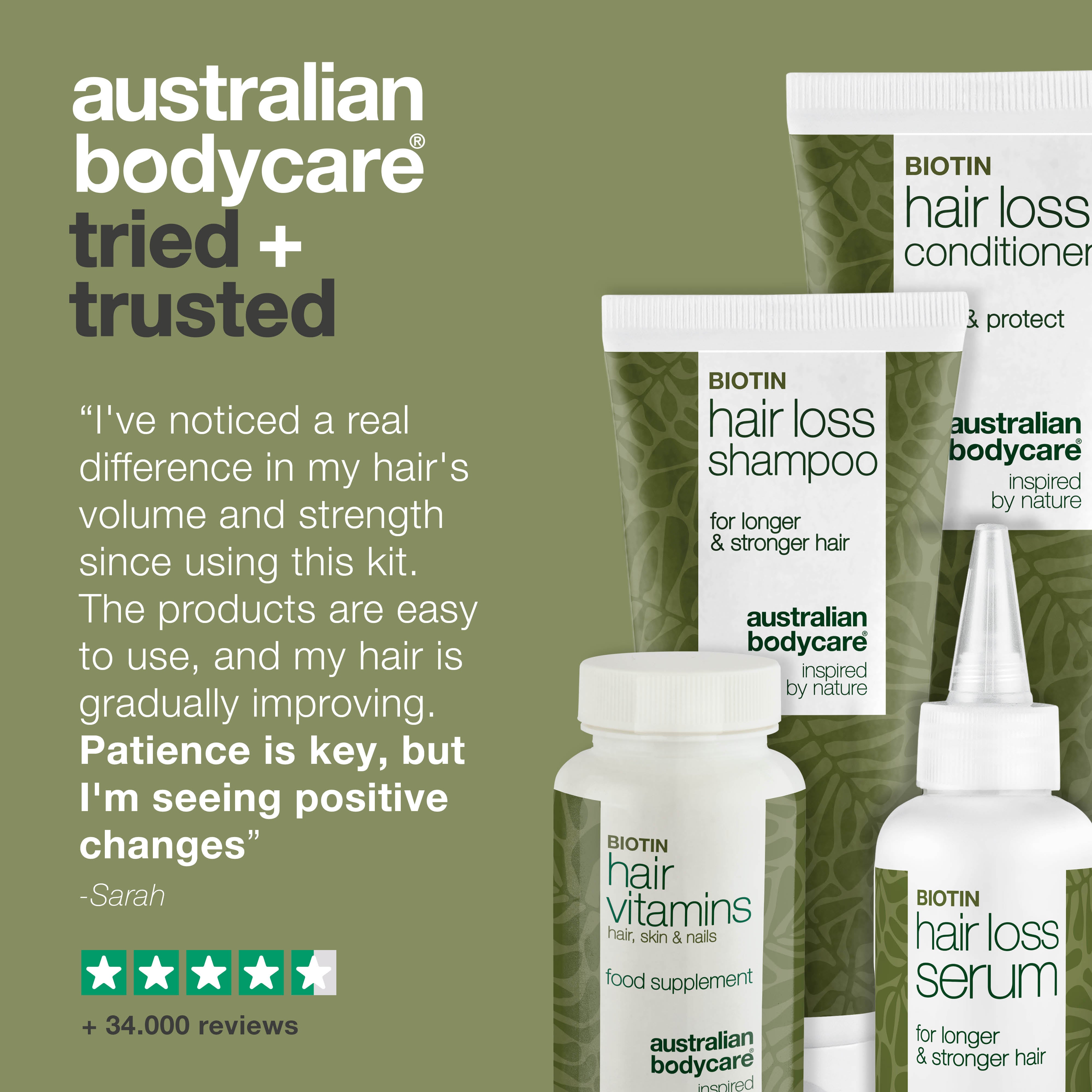 Balíček na vypadávanie vlasov a riedke vlasy — Prírodné riešenie na posilnenie a výživu vlasov, ideálne pri vypadávaní a rednutí.