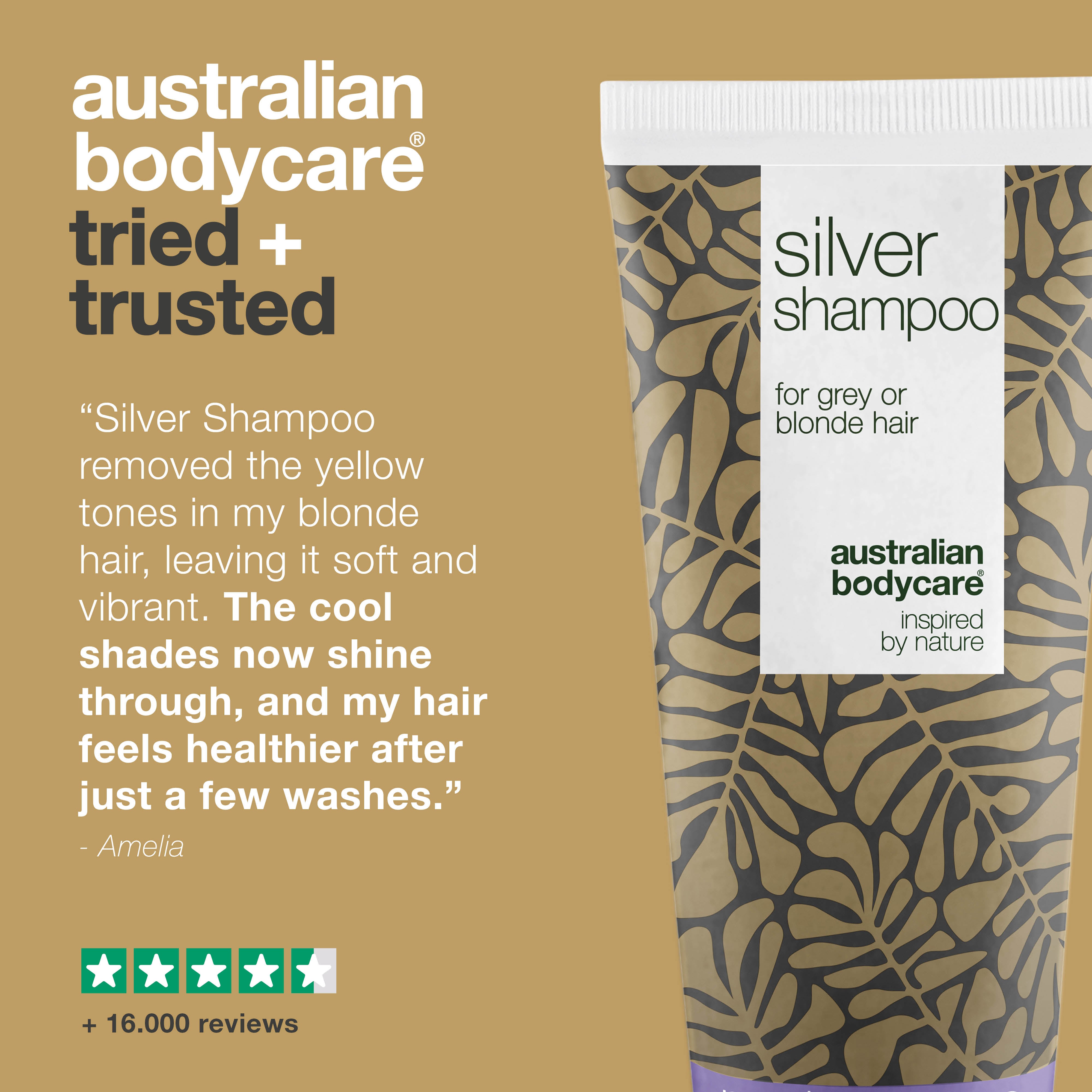 Silver Shampoo – Pre svieže blond a sivé vlasy bez žltého nádychu — Neutralizujte žlté tóny a dodajte vlasom sviežosť a lesk so Silver Shampoo. Ideálne pre prírodné aj farbené vlasy.
