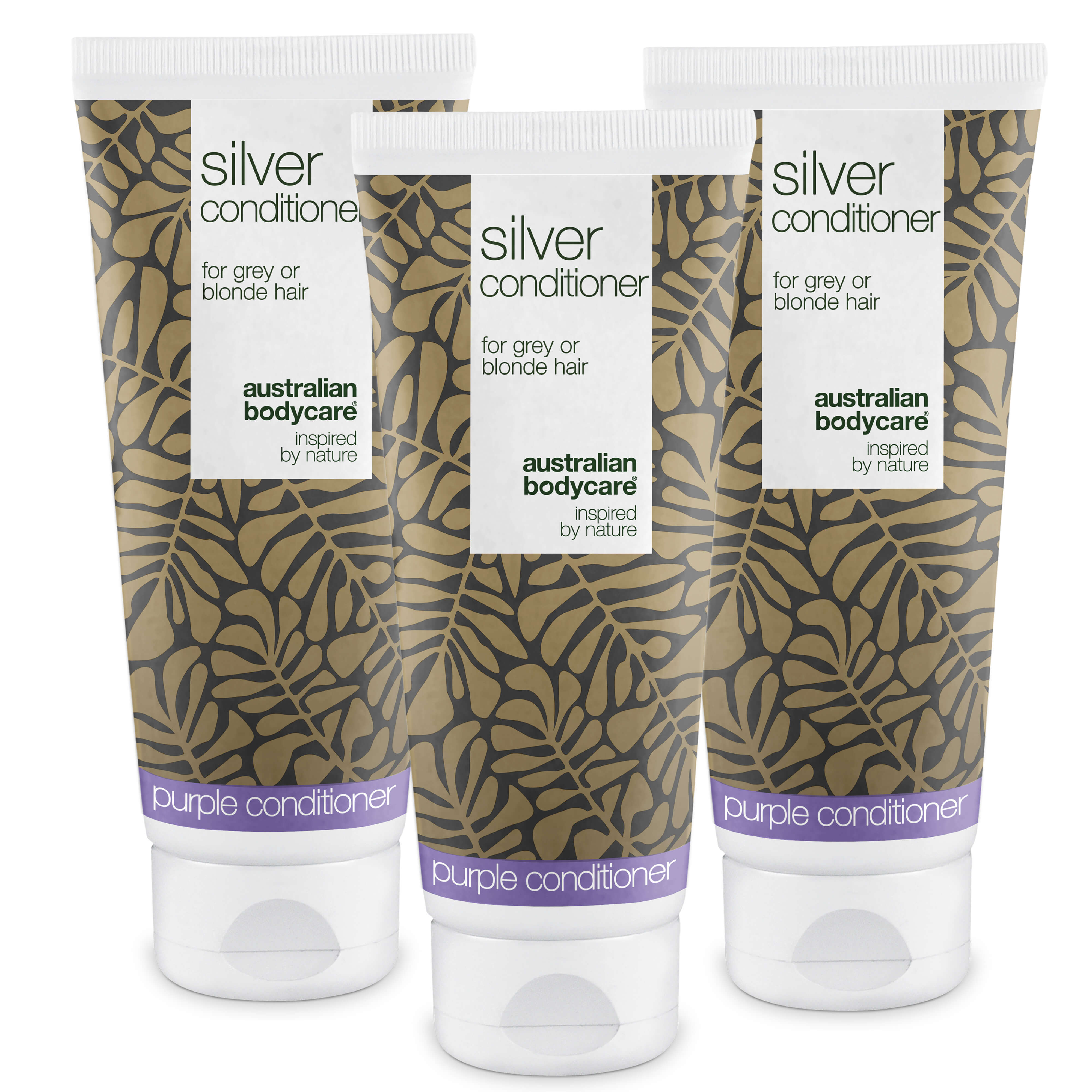 Silver Conditioner na šedivé a blond vlasy – Proti žltým tónom — Kondicionér s fialovými pigmentmi neutralizuje žlté tóny a dodáva vlasom lesk a vitalitu. Ideálny na šedivé aj blond vlasy.