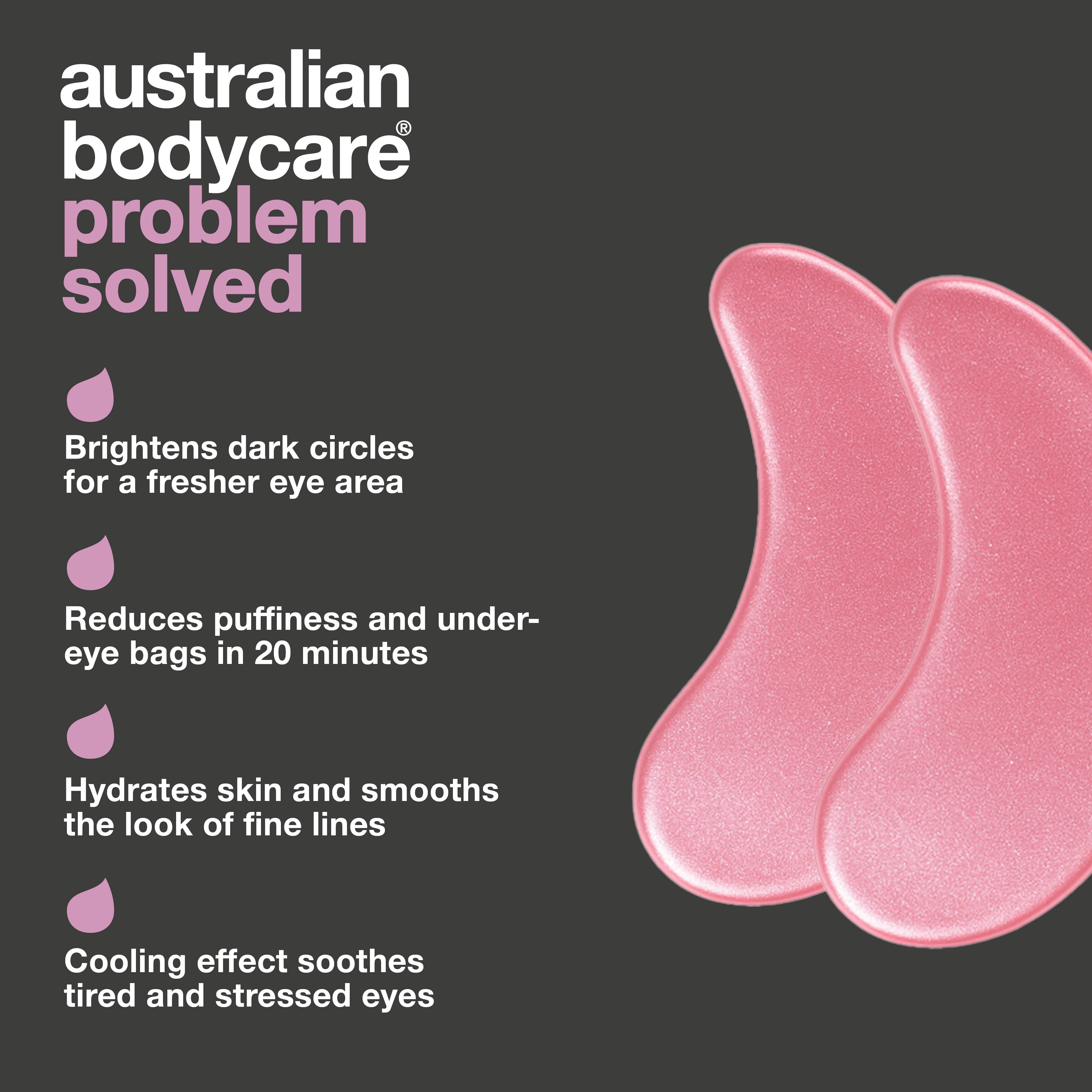 Eye Patches s Vitamínom B12 a Kolagén na Kruhy a Opuchy pod Očami — Redukujte kruhy a opuchy pod očami s maskami s vitamínom B12. Hydratujú a osviežujú pleť už za 20 minút. Ideálne pre unavené oči!