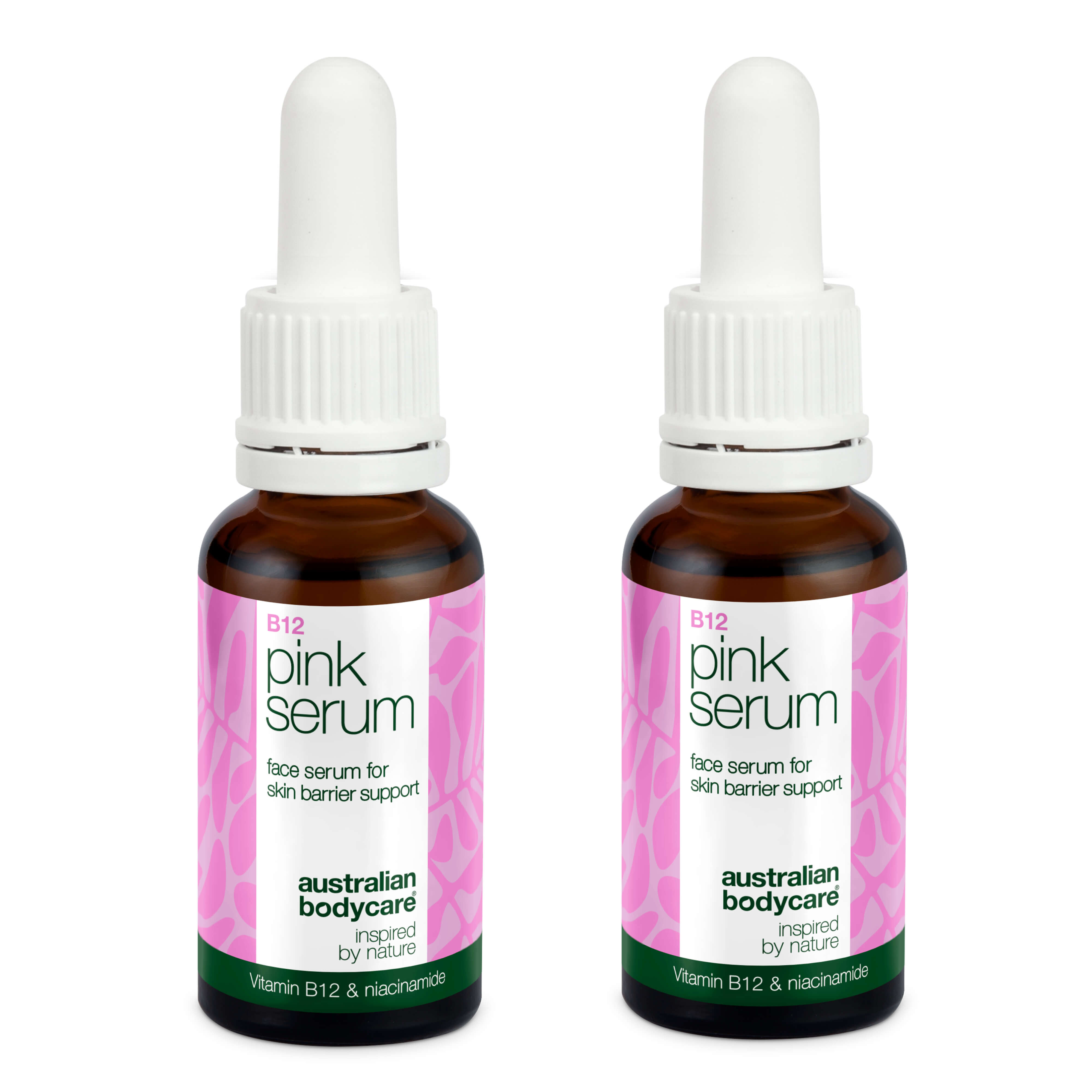 B12 Pink Sérum – Zmierňuje začervenanie a dodáva zdravý lesk — Sérum posilňuje kožnú bariéru, zmierňuje začervenanie a príznaky starnutia. Pre jemnú a žiarivú pleť.