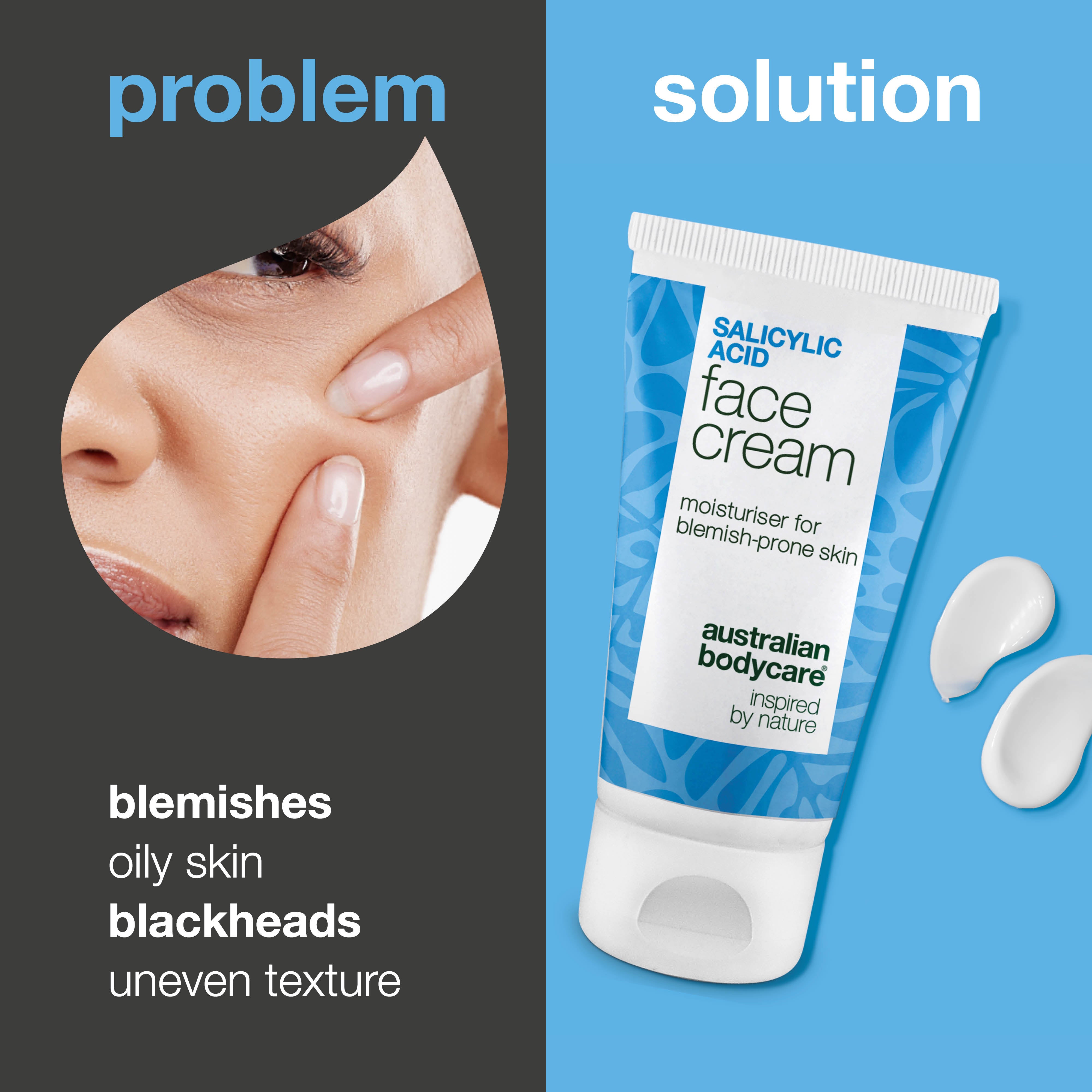 Pleťový krém s kyselinou salicylovou – znižuje akné a čierne bodky, čistí póry a reguluje mastnotu