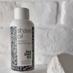 Olej na holenie proti červeným pupienkom a zarastajúcim chĺpkom – zmierňuje podráždenie a začervenanie – Australian Bodycare