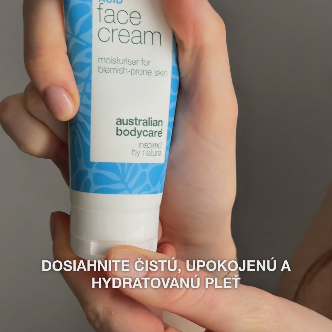 Pleťový krém s kyselinou salicylovou na pupienky a čierne bodky — ľahký, nemastný krém na tvár pre mastnú a problematickú pleť, čistí póry, redukuje maz a zjemňuje pleť.
