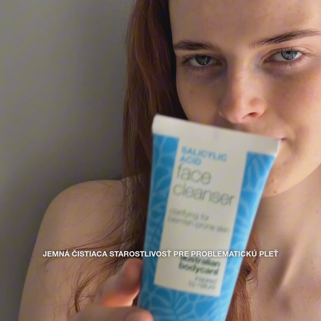 Čistiaci Gél na Tvár s Kyselinou Salicylovou pre mastnú pleť — Cleanser Kyselinou Salicylovou redukuje čierne bodky, čistí do hĺbky a zlepšuje textúru pleti. S Kyselinou Salicylovou.